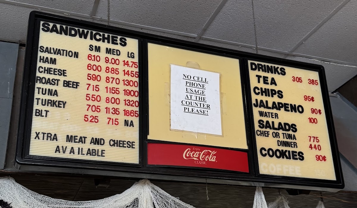 Alvin Ord's Menu - Image 1