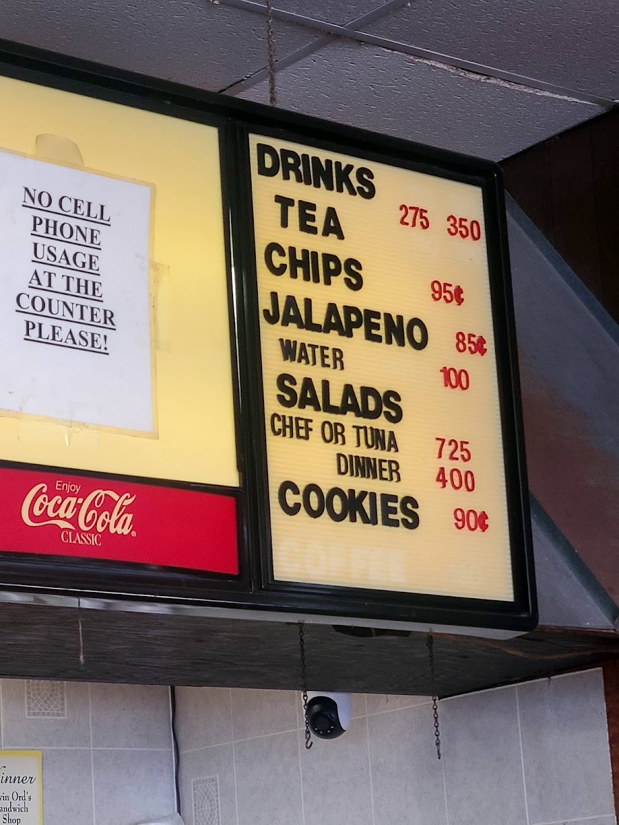 Alvin Ord's Menu - Image 5